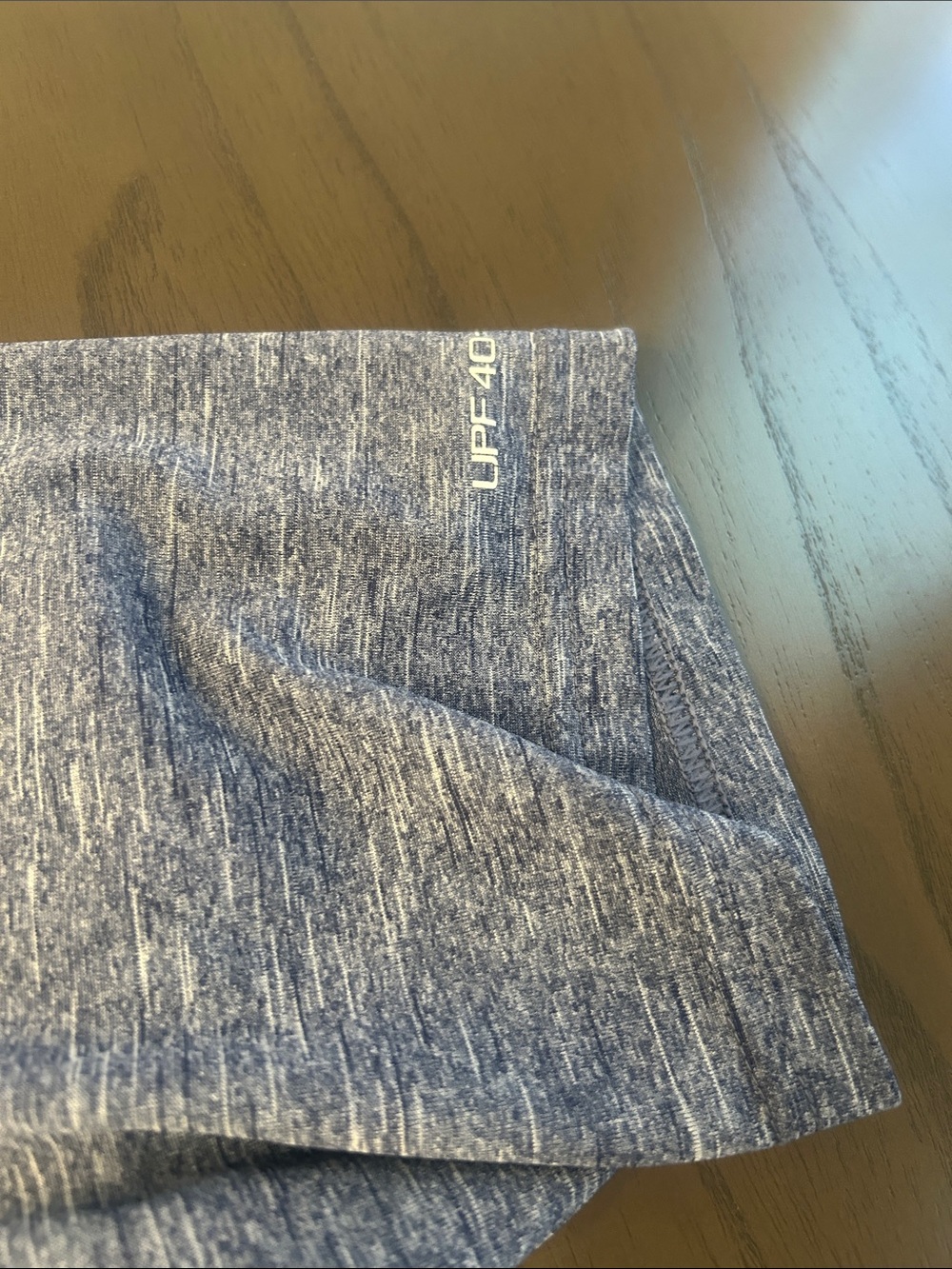 Nike Heathered Blue Short-Sleeve Dri-FIT Athletic Tee - Picture 4 of 5